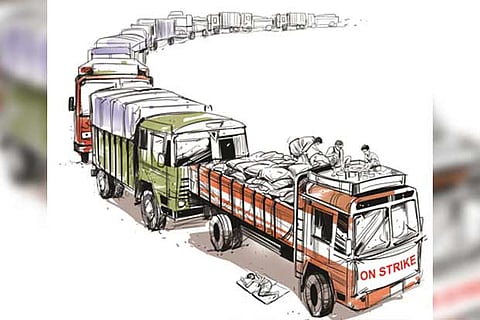 Lorry strike: Parties ask govt to hold talks with owners