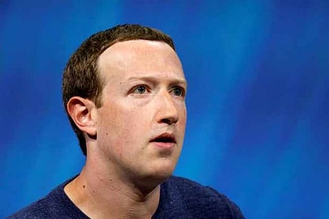 Facebook's founder and CEO Mark Zuckerberg