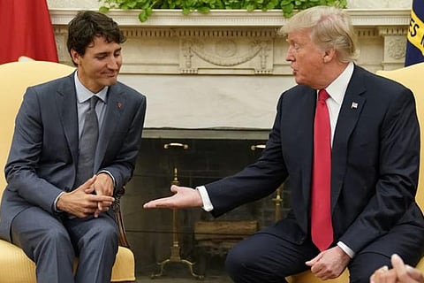 Trump blames Canada for burning White House in 1812 War