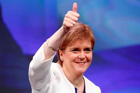 Scotland's First Minister Nicola Sturgeon