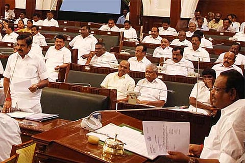 CM Edappadi K Palanisamy speaks in the Assembly