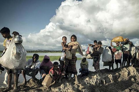 Rohingya Muslims.