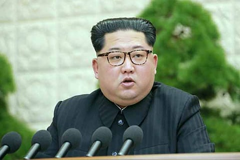 A file photo of North Korea leader Kim Jong-un