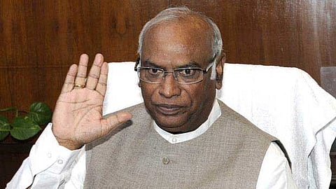 Congress leader Mallikarjun Kharge