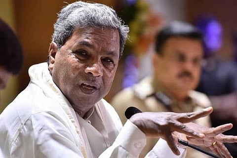 Karnataka Chief Minister Siddaramiah