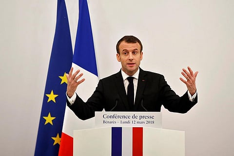 French President Emmanuel Macron