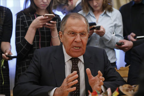 Russia's Foreign Minister Sergei Lavrov