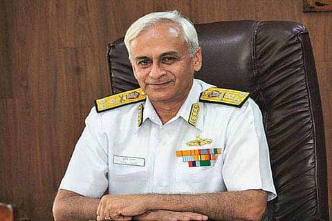 Navy Chief Admiral Sunil Lanba