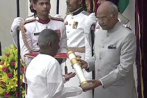 Music Composer Ilaiyaraaja receives Padma Vibhushan