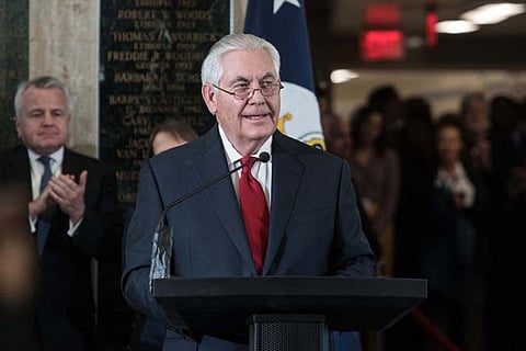 US Secretary of State Rex Tillerson