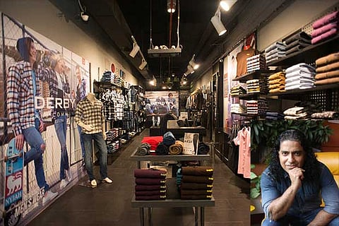 (inset) Vijay Kapoor, founder and MD of Derby Jeans Community