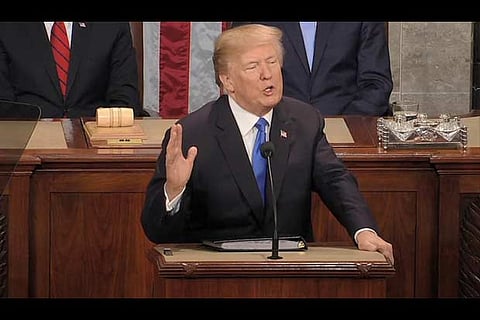 US President Donald Trump