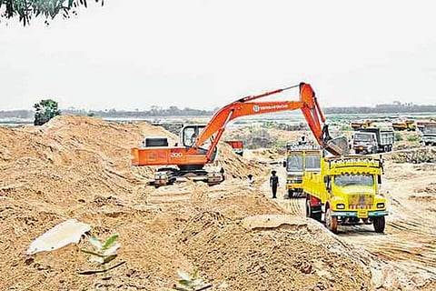 A sand quarry in the state (file photo)