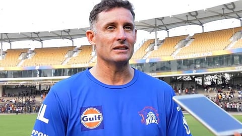 Coach Mike Hussey