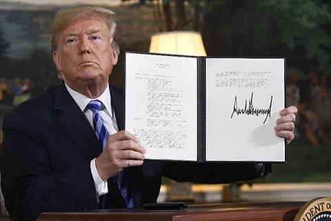 US President Donald Trump