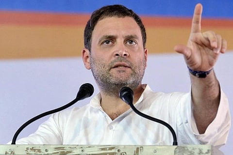 Congress President Rahul Gandhi