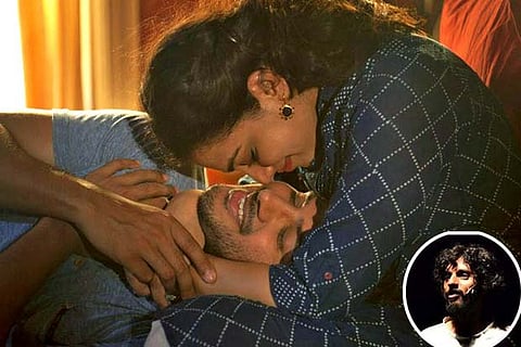 A still from OK Kanmani where the lead pair were in a live-in relationship on screen; Prince Andrew