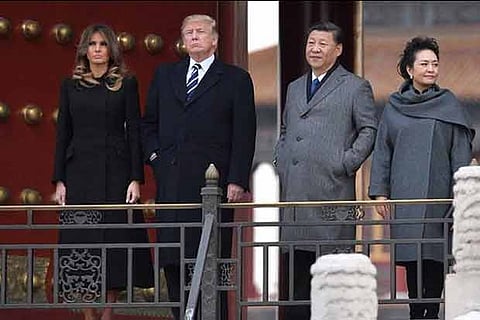 President Donald Trump and Chinese counterpart Xi Jinping