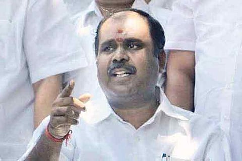&nbsp;R B Udhayakumar
