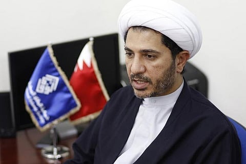 Bahrain's main opposition party Al Wefaq leader Sheikh Ali Salman
