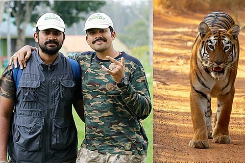 Karthik and Swarup Kumar; a picture taken during their expedition