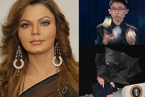 Trending in TN: Chinese kid breaks multi-limb Rubik’s Cube record, Rakhi Sawant vs Rebel, Trump mocked for WWI no-show due to rain