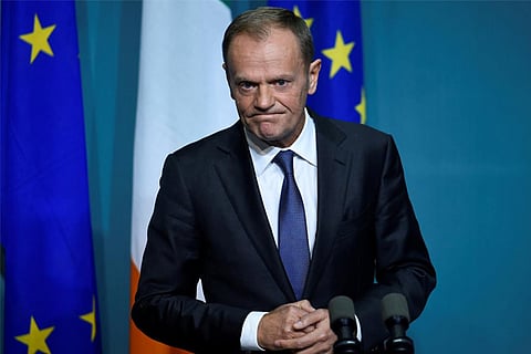EU's Tusk says summit to sign Brexit deal November 25