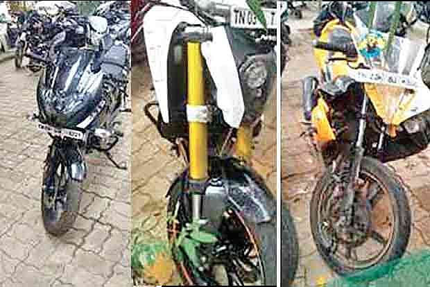 Chennai Police Action: 24 Bikes Seized for Rash Driving on Christmas Eve