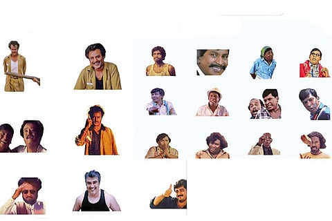 The new stickers available on WhatsApp