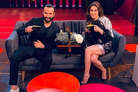 Saif Ali Khan and daughter Sara