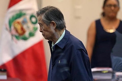 Former President of Peru Alberto Fujimori