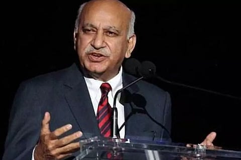 Union minister MJ Akbar