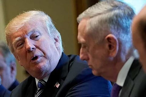 Trump says Mattis 'could be' leaving as US defence chief