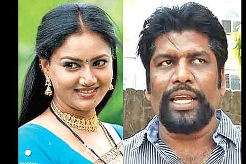 Actor Rani (L), Shanmugarajan