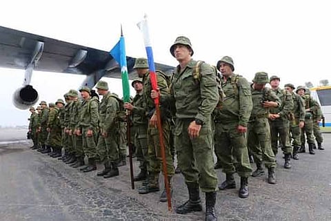 Russian forces arrive in Pakistan for third joint-military drill