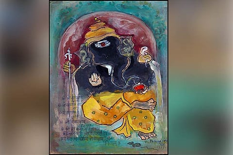 Paintings from the exhibition