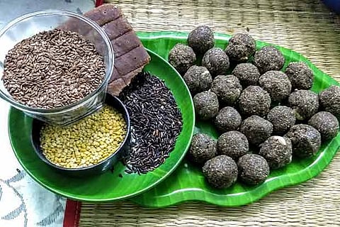 Rich in history and medicinal properties alike is the South Indian black rice ladoo