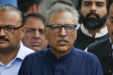 Pakistan President Arif Alvi