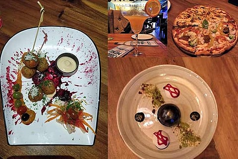 Pongal Arancini; Here comes the hotstepper pizza