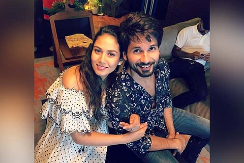 Shahid Kapoor and Mira Rajput
