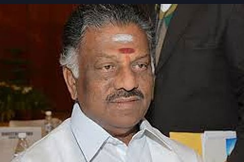 Deputy Chief Minister O Panneerselvam