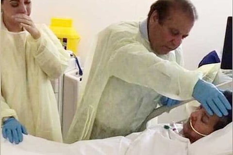 Kulsoom Nawaz, breathed her last at a London hospital
