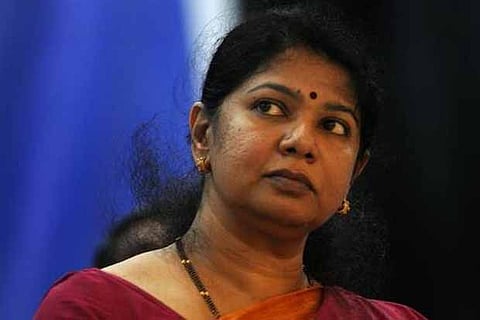 DMK deputy general secretary and MP Kanimozhi 