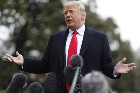 US President Donald Trump