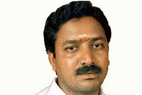 Law minister CV Shanmugham