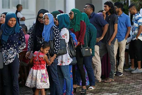 Maldives extends voting in tense presidential election