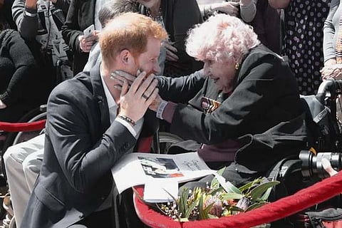 Prince Harry's 'biggest fan' Daphne Dunne dies at 99