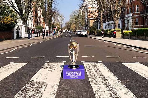 ICC Cricket World Cup trophy