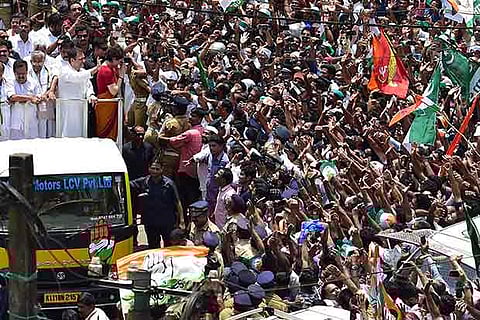 Rahul's journey from Amethi to Wayanad exposes Cong's 'communal character': Naqvi