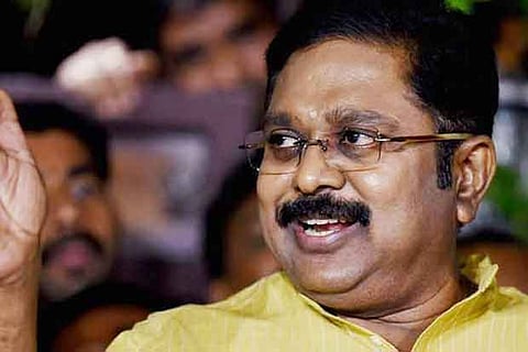 Amma Makkal Munnetra Kazhagam (AMMK) leader TTV Dhinakaran
